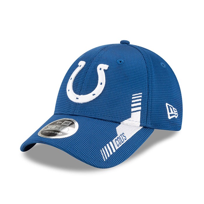 Indianapolis Colts NFL Sideline Home 9FORTY Stretch Snap Lippis Sininen - New Era Lippikset Outlet FI-340891